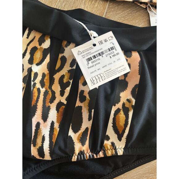 NWT Moschino bikini swimsuit size L top size XL bottom - Picture 4 of 9
